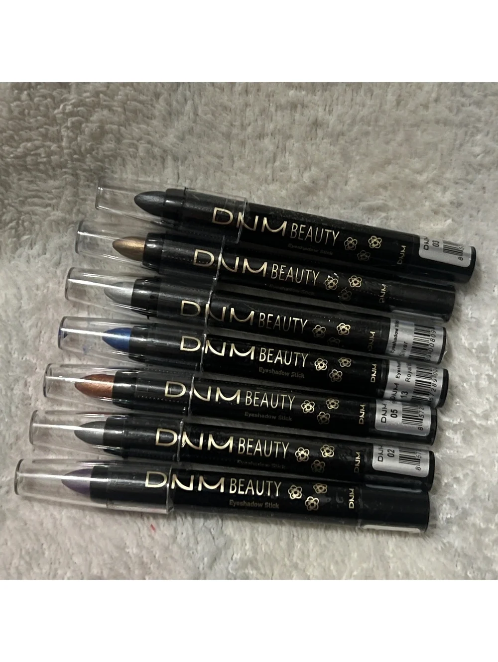 NEW K Beauty - DNM Beauty Eyeshadow Stick Set - Assorted Metallic Shades